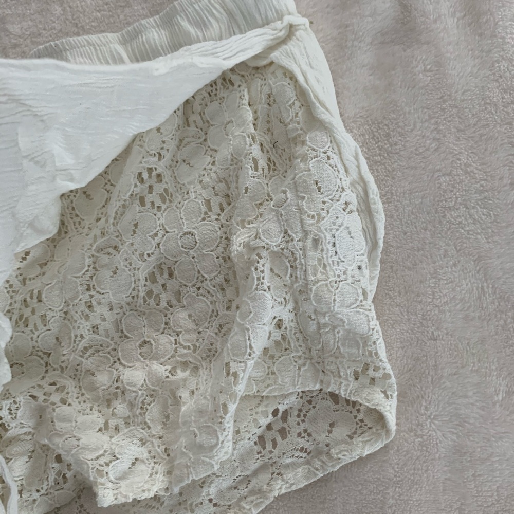 White shorts